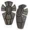 Two Condor Knee Pad Pro Inserts, black with segmented design and multiple ventilation holes, are positioned side by side on a white background.